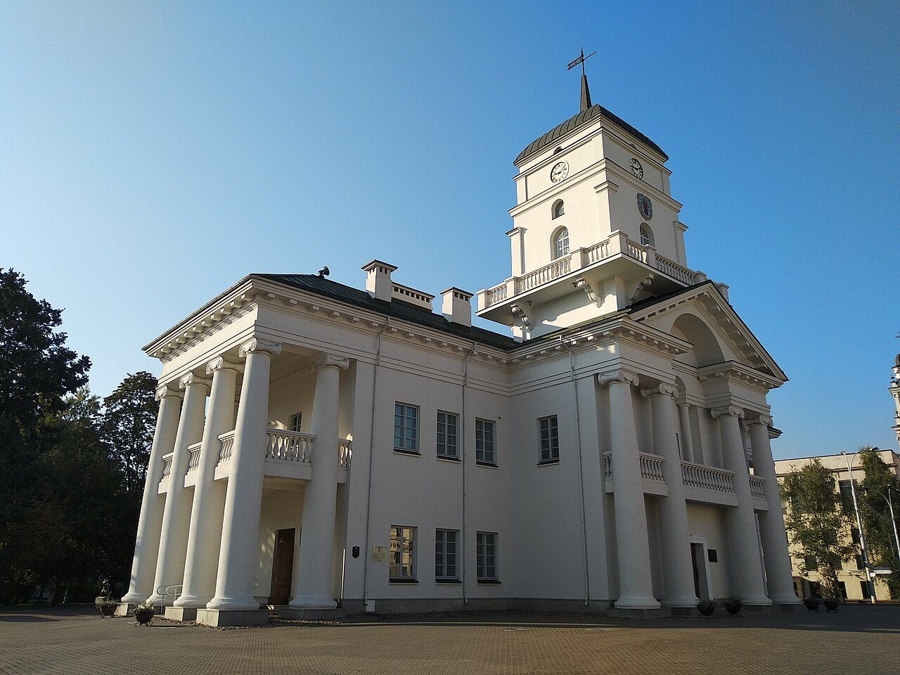 Il Municipio di Minsk nella Città Alta